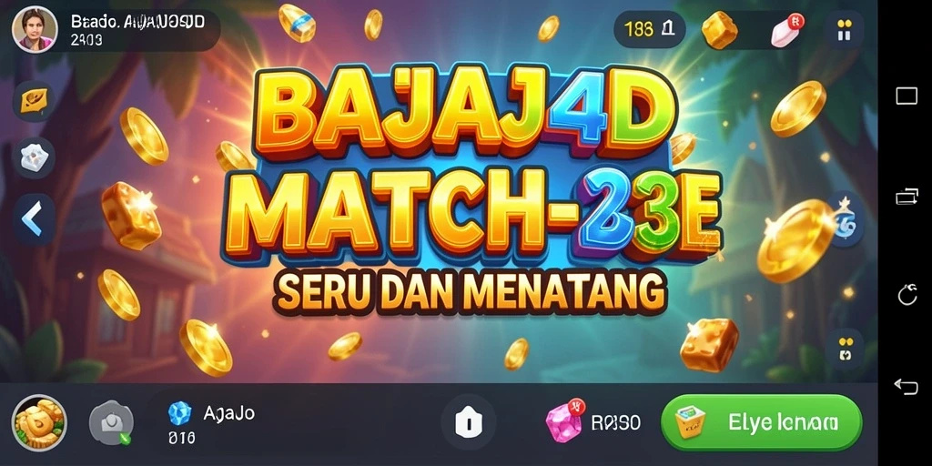 Gameplay BAJAJ4D menampilkan pencocokan objek berwarna yang seru dan dinamis.