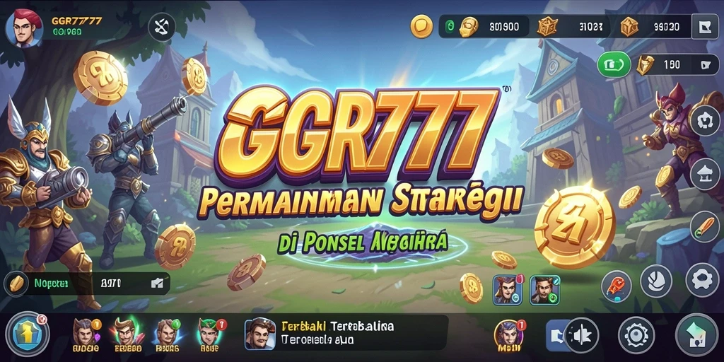 Tangkapan layar gameplay GGR777 dengan aksi strategi yang mendebarkan.