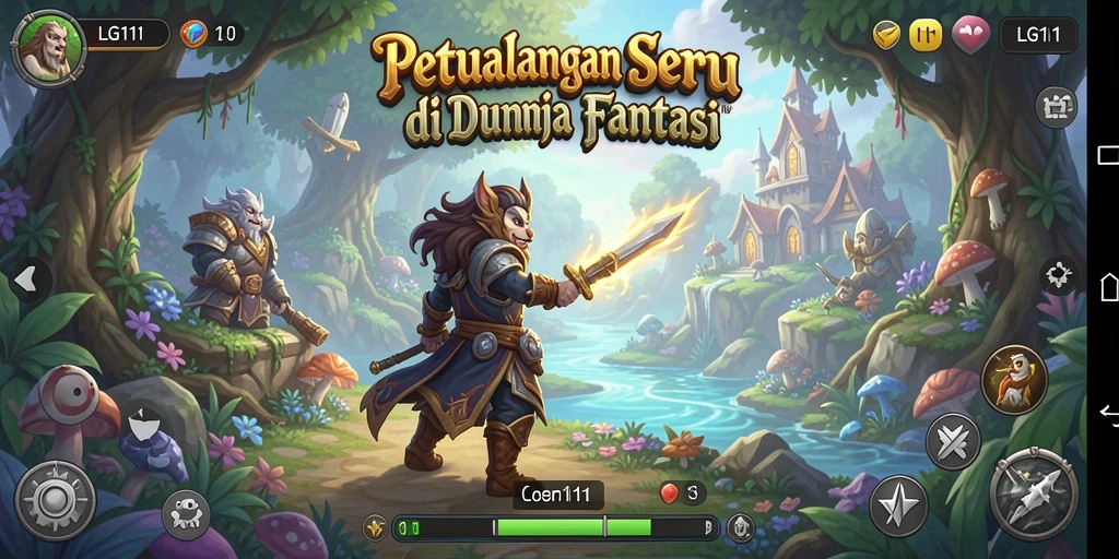 Tampilan gameplay <strong>LG111</strong> yang menampilkan aksi dan eksplorasi seru.