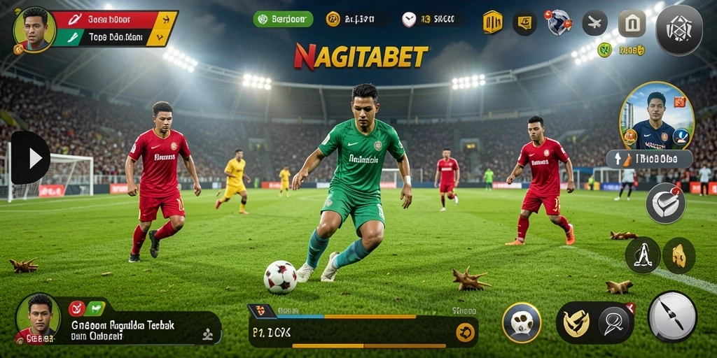 Tampilan gameplay <strong>NAGITABET</strong> yang mendebarkan dan penuh aksi.
