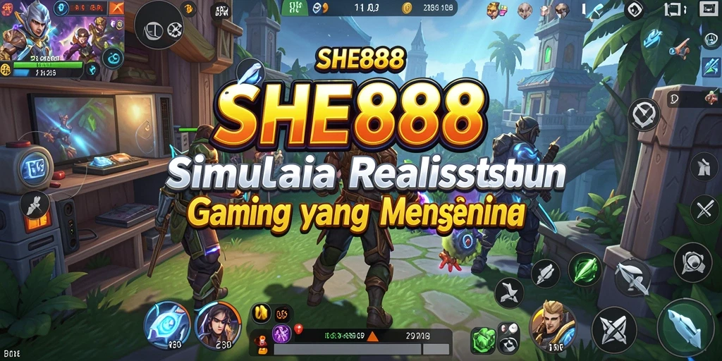 Tampilan gameplay SHE888 yang menawan dan imersif dalam simulasi.