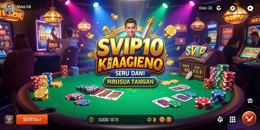 Tampilan menarik dari gameplay Kasino SVIP10 yang penuh warna.