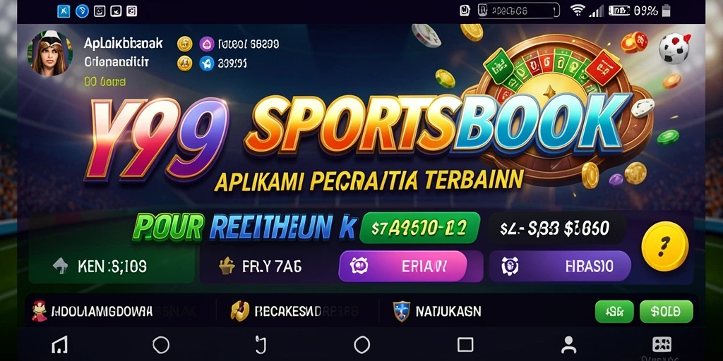 Tampilan utama gameplay Sportsbook yang menarik dan interaktif.